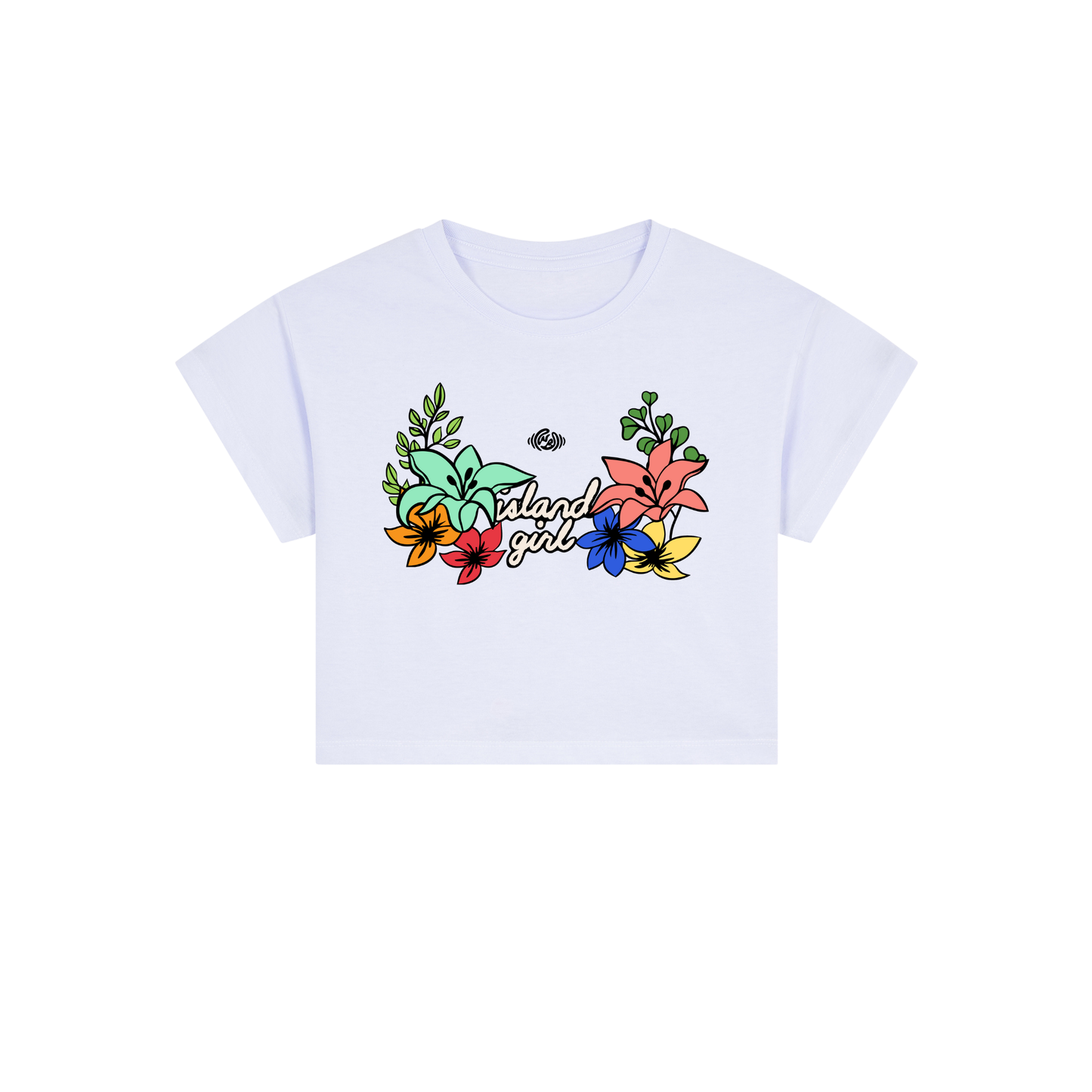 Island Girl Cropped Tee