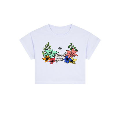 Island Girl Cropped Tee