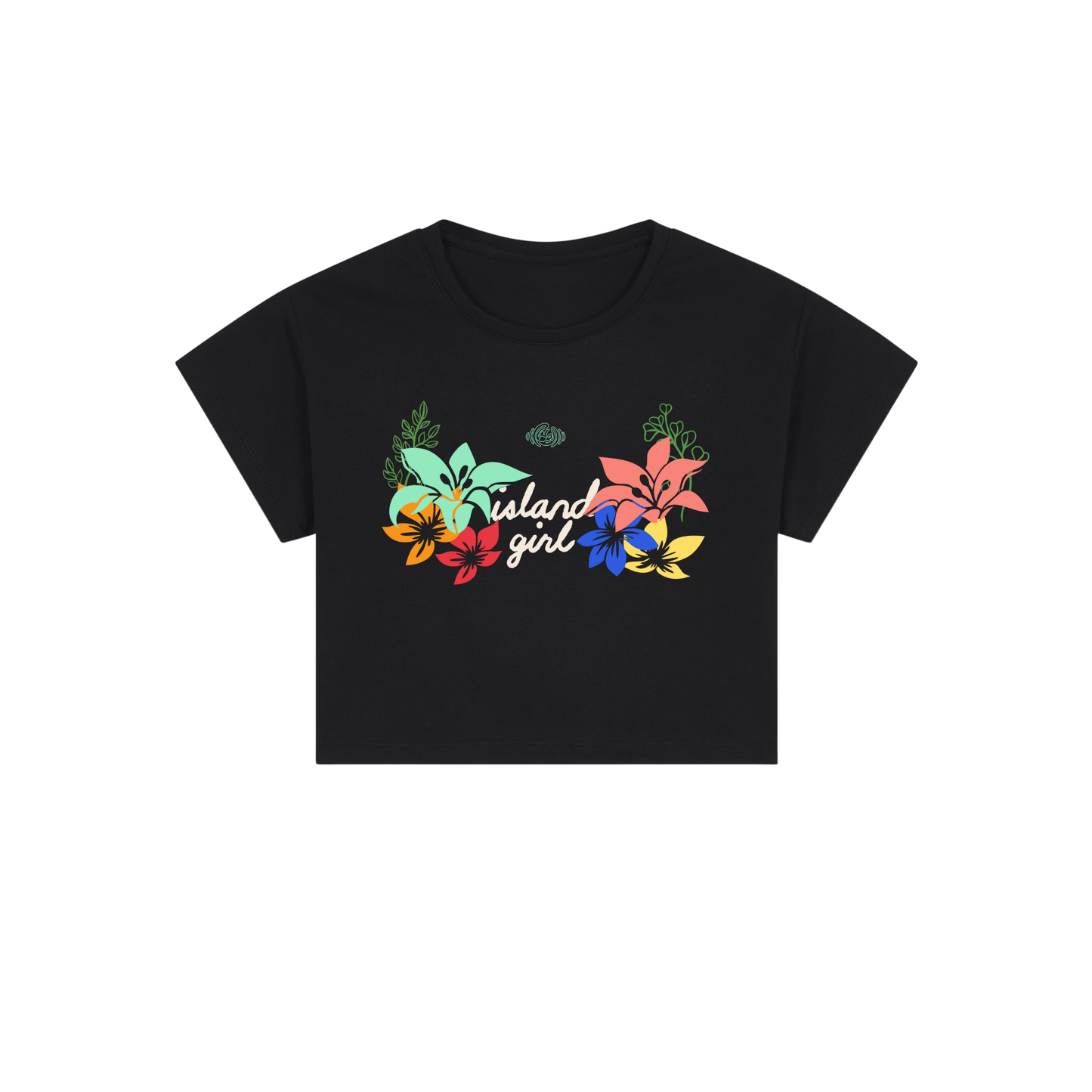 Island Girl Cropped Tee