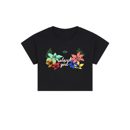 Island Girl Cropped Tee