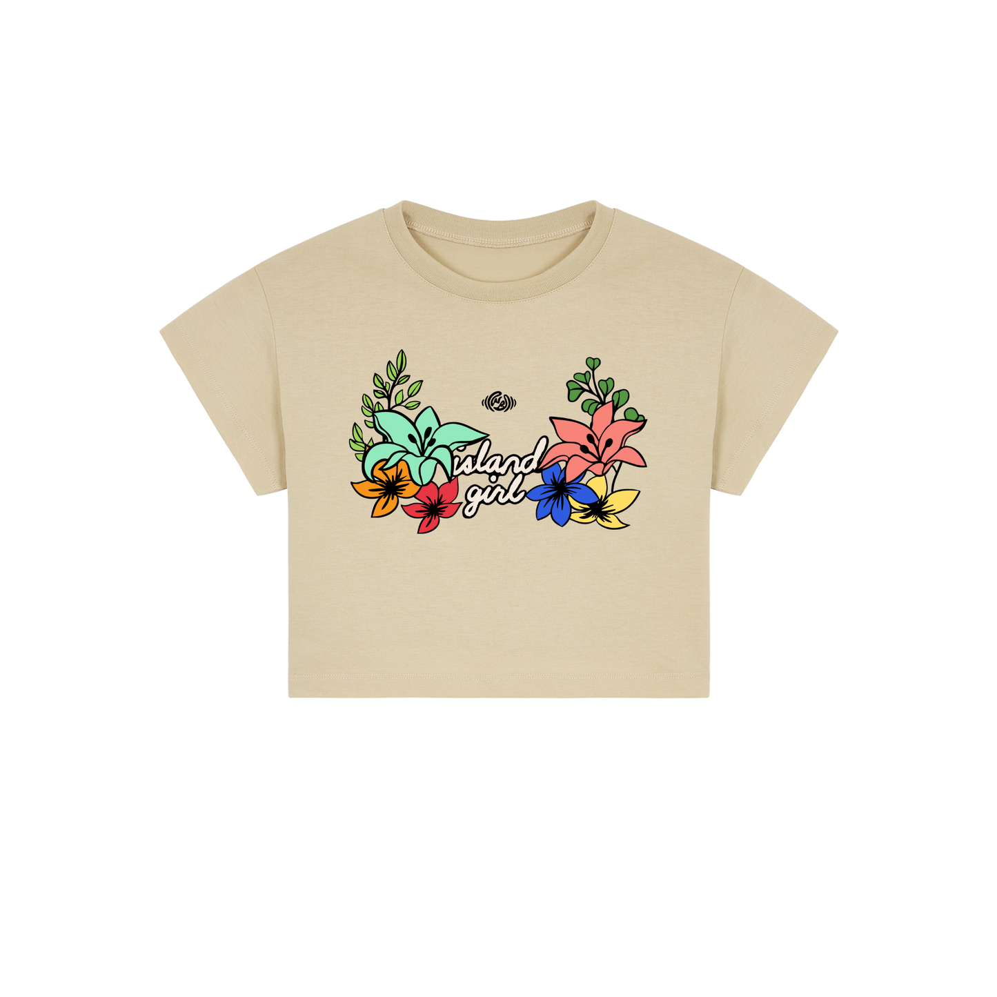 Island Girl Cropped Tee