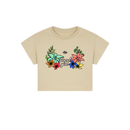 Island Girl Cropped Tee