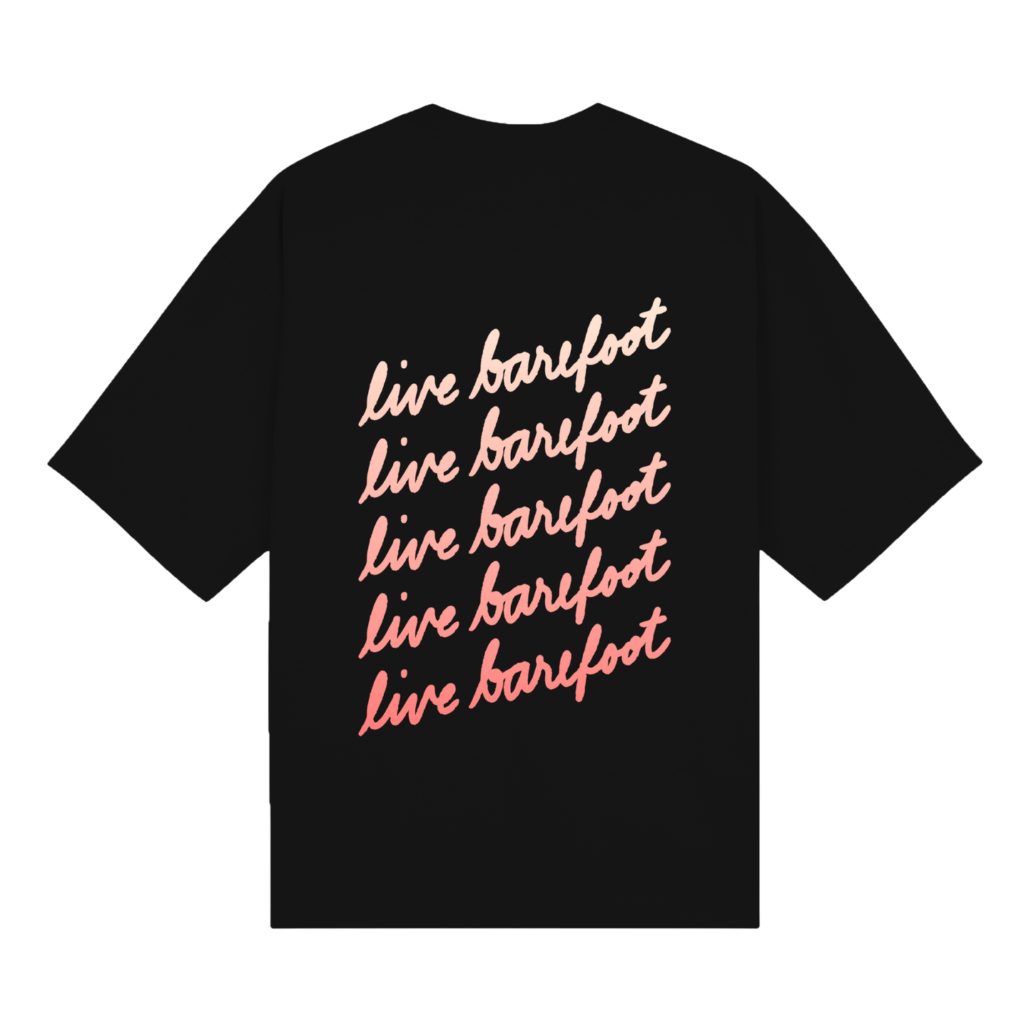 Live Barefoot x5 Tee