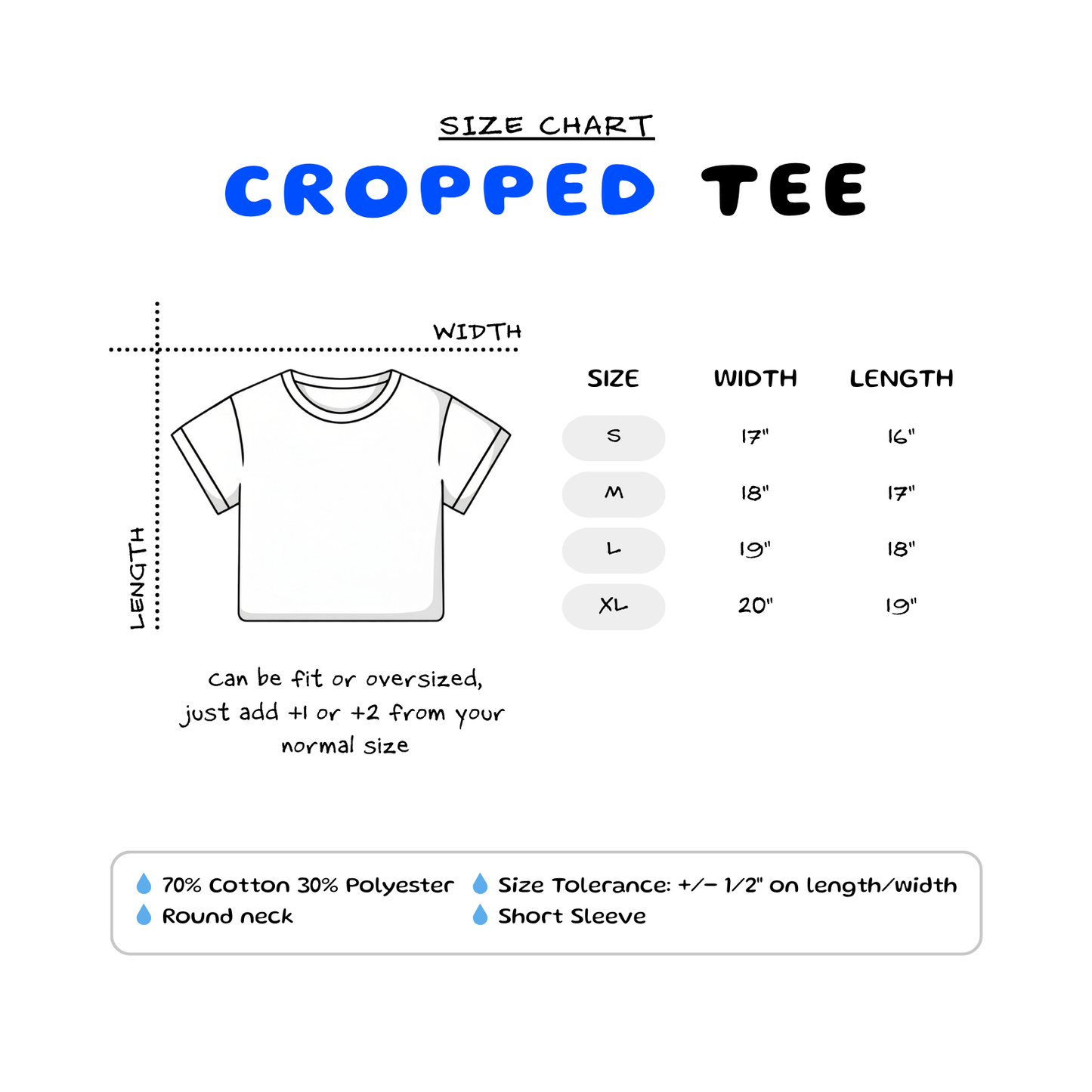 Island Girl Cropped Tee