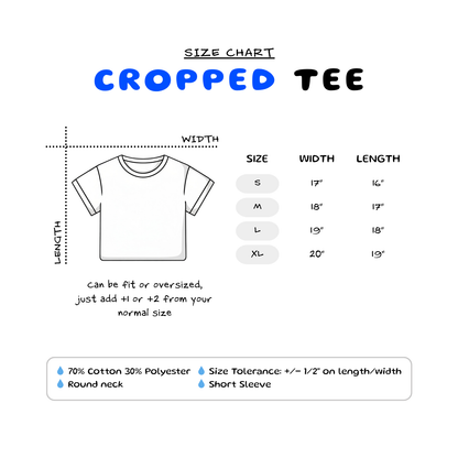 Island Girl Cropped Tee